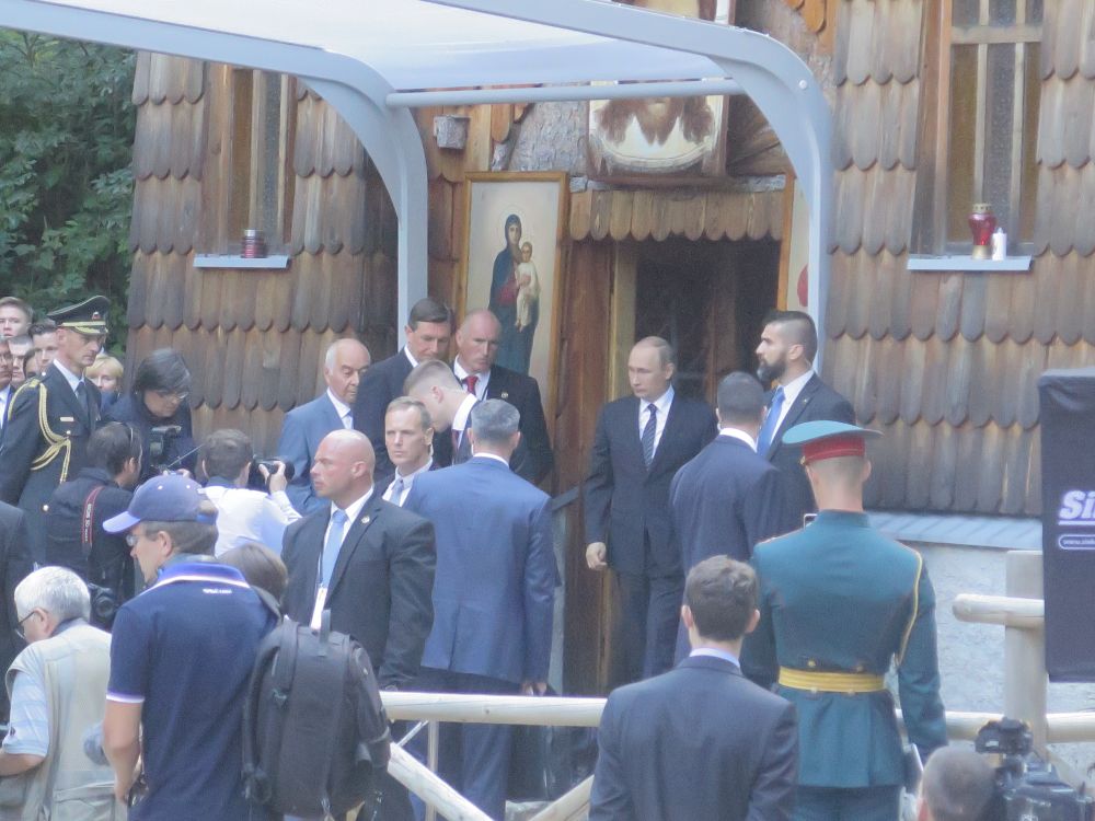 Predsednik Vladimir Putin: “Hvala, Slovenija!”