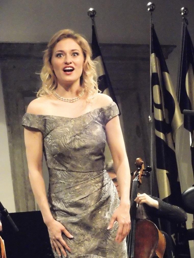 Sopranistka Nika Gorič na 36. Slovenskih glasbenih dnevih