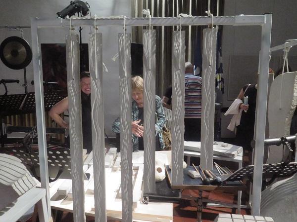 Vrtni koncert ob zvočnem kaminu Pavla Mihelčiča