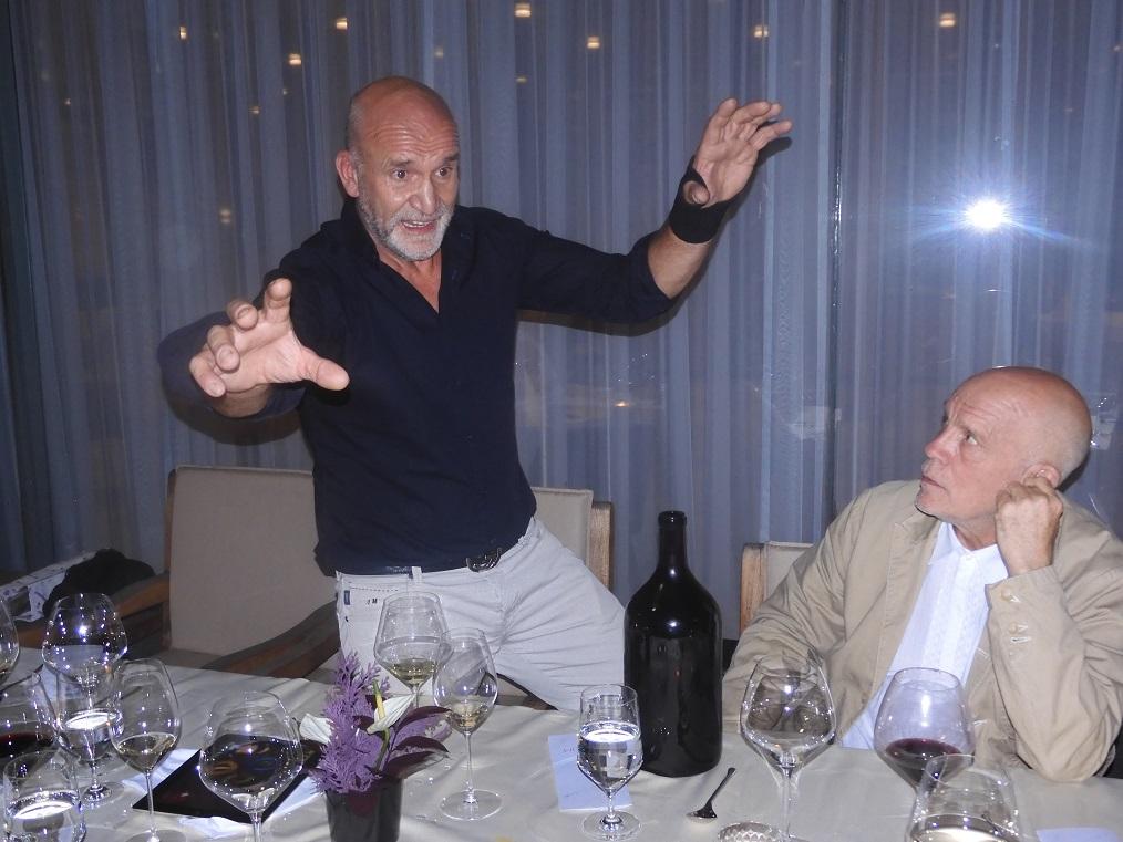 Aleš Kristančič Movia razlagal Johnu Malkovichu veliko rdeče 2003