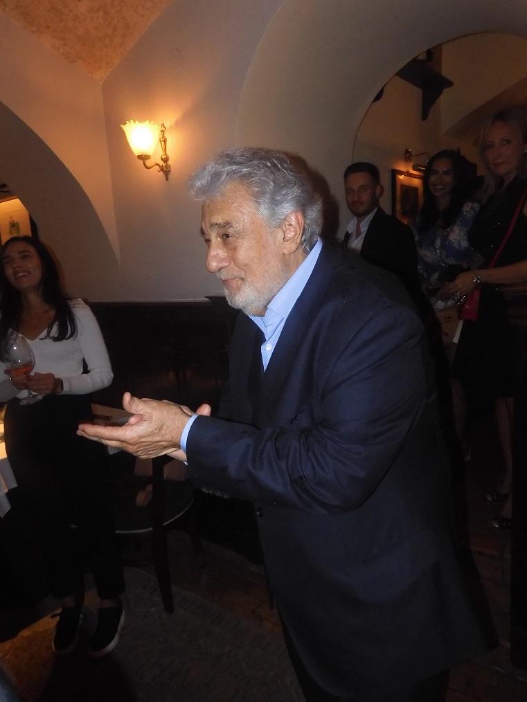 Plácido Domingo v Ljubljani navdušen