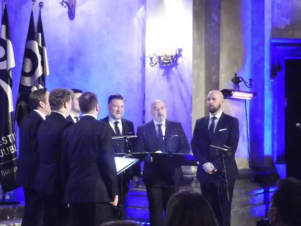 Gala koncert Slovenskega okteta v Križankah