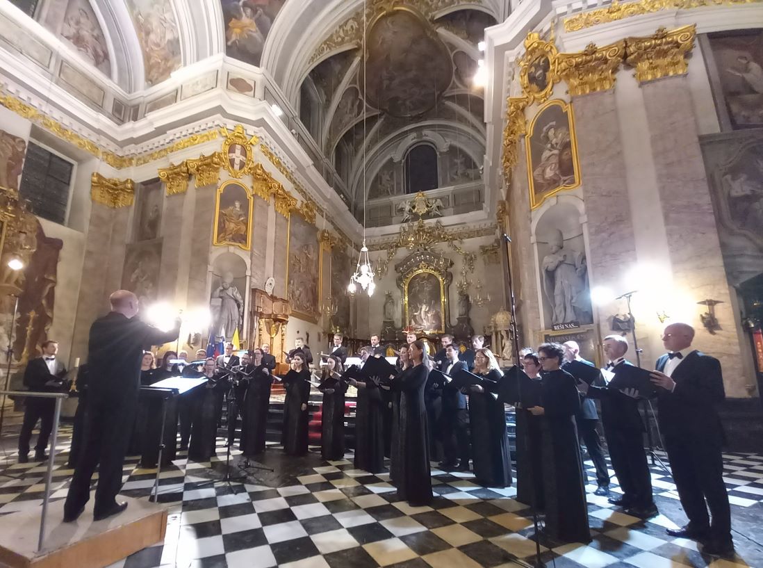 Palestrina v objemu štirih slovenskih skladateljev