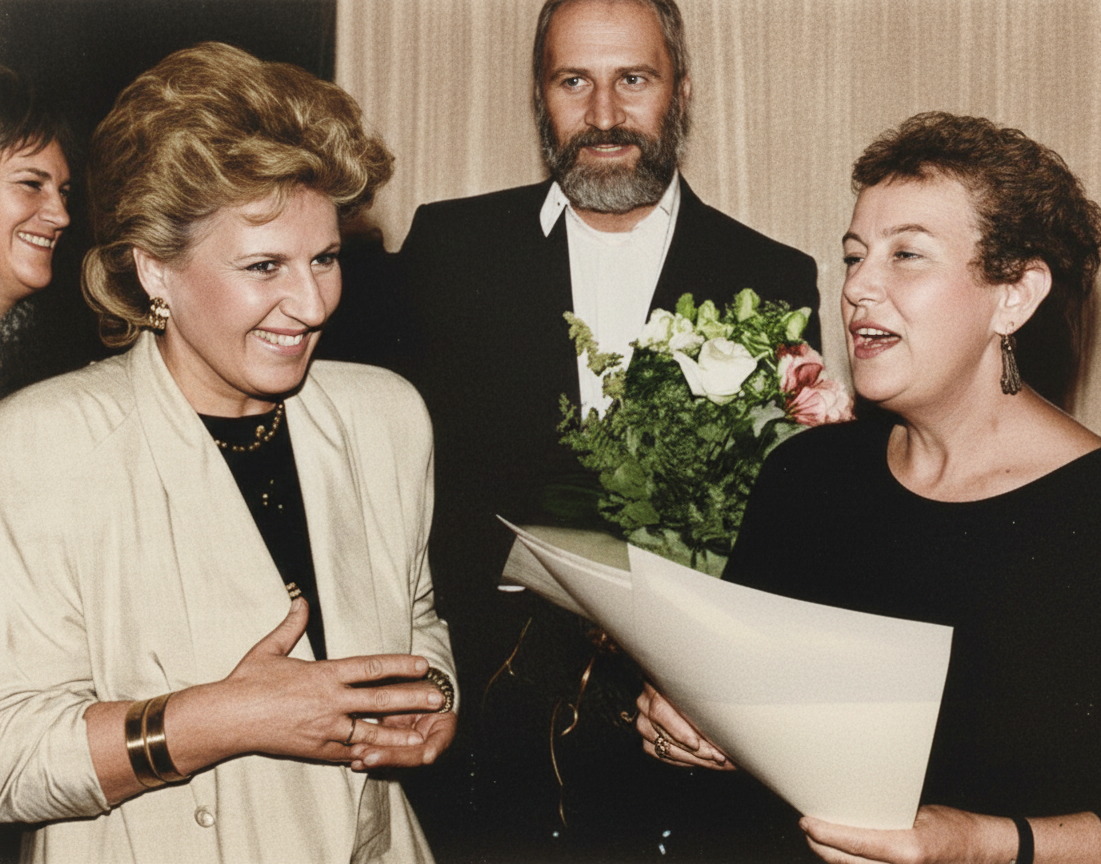 Marjana Lipovšek kot pevka leta 1987 v Münchnu (Jana,1988)