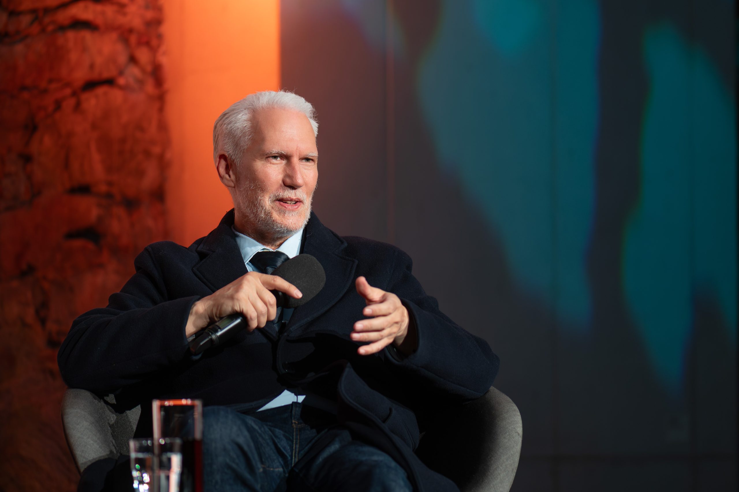 Direktor berlinske Neue Nationalgalerie Klaus Biesenbach obiskal Cukrarno