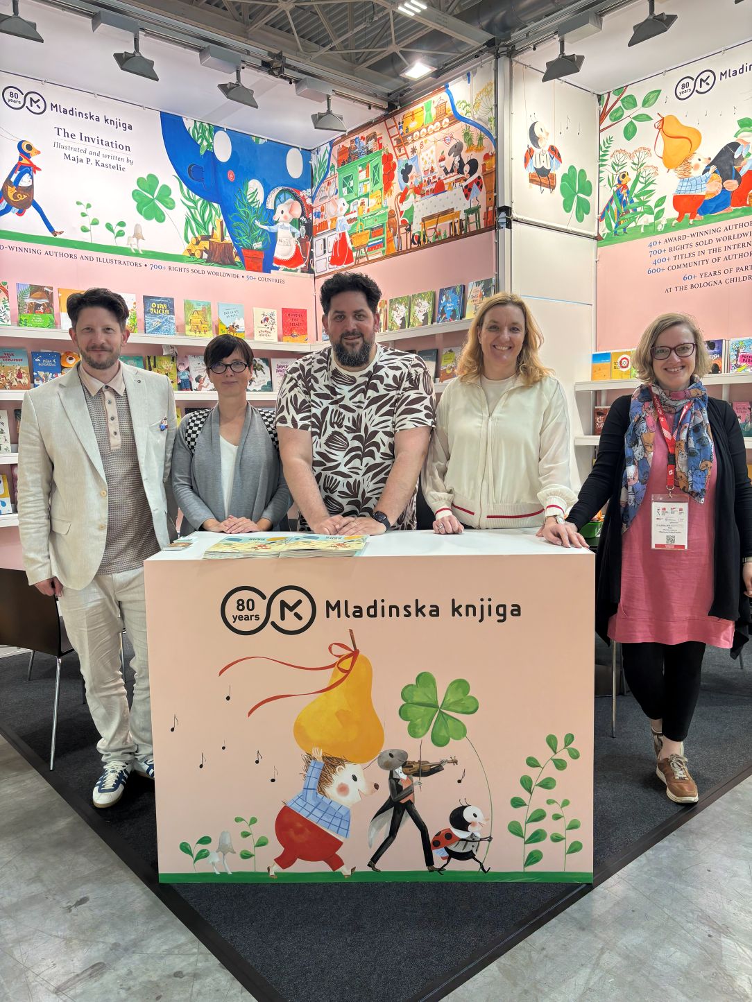 Mladinska knjiga uspešna na sejmu otroških knjig v Bologni 2026