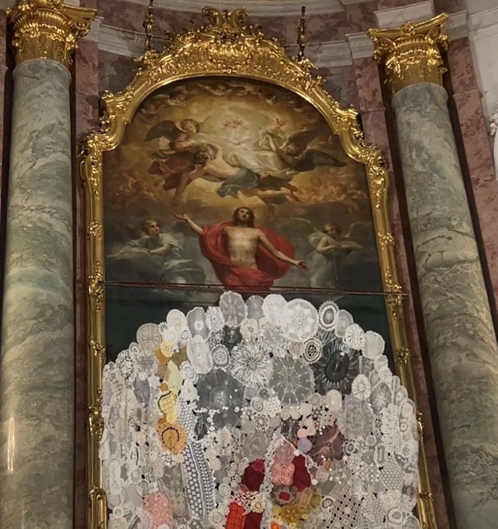 Eva Petrič na svoj rojstni dan v katedrali Svete Trojice v Dresdnu spustila postni prt