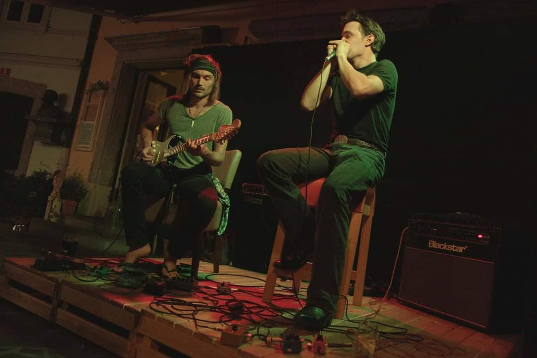 Koncert bratov Erič v sklopu razstave Milana Eriča v Galeriji Bažato