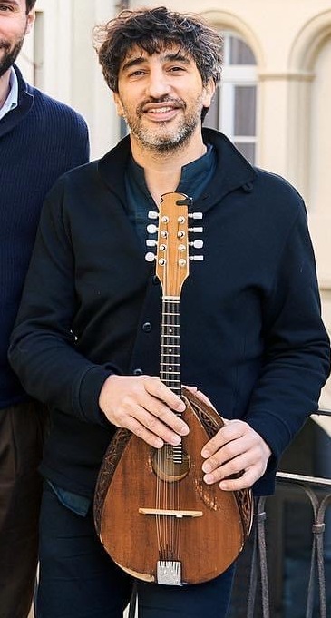 Avi Avital z mandolino v Križevniški cerkvi