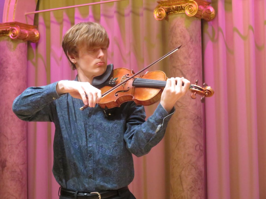 Koncert violinistov na mednarodnih mojstrskih tečajih 74. Ljubljana Festivala
