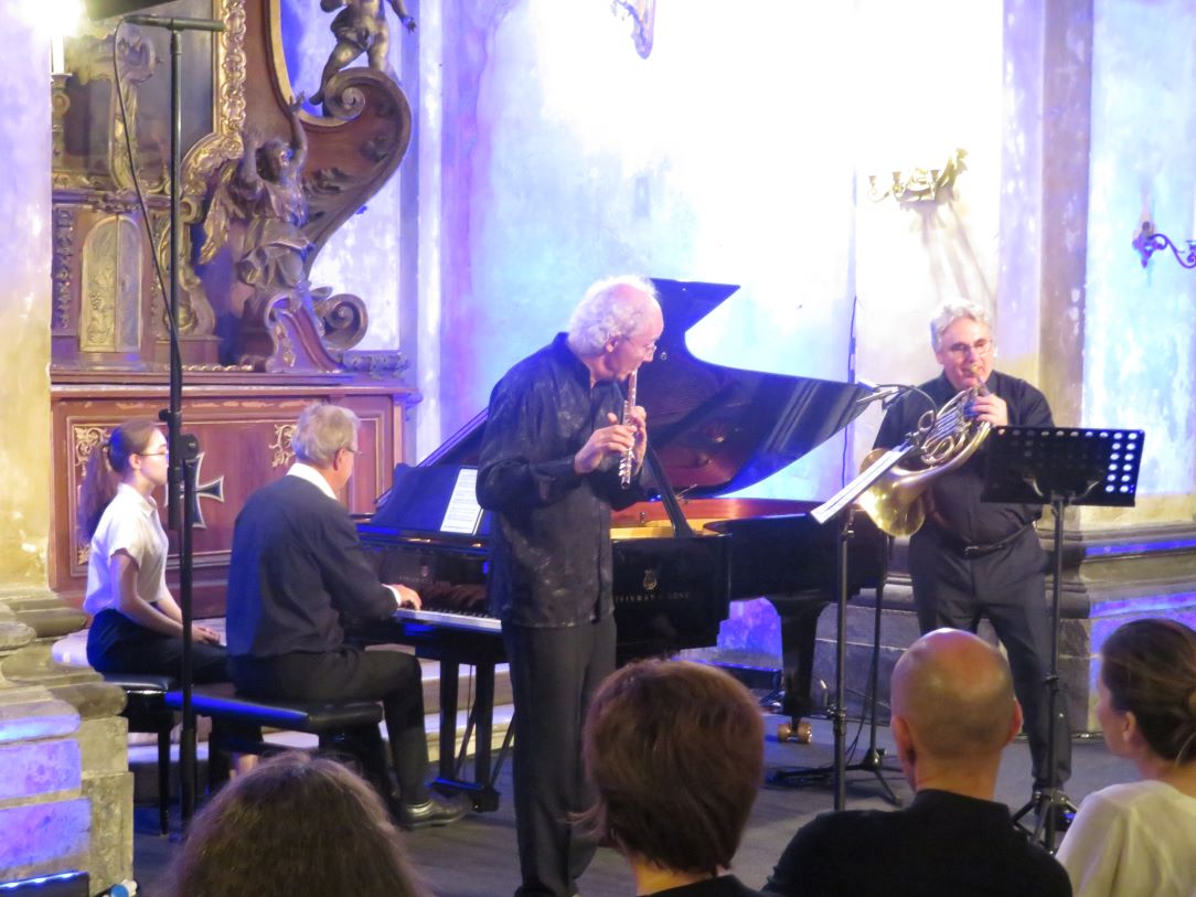 Prvi koncert profesorjev v Križevniški cerkvi navdušil